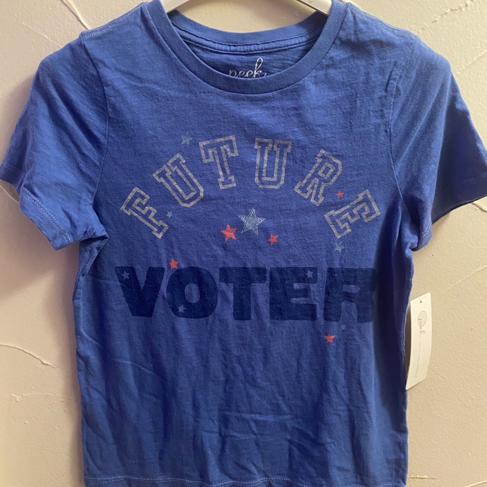 Girls Future Voter Tshirt